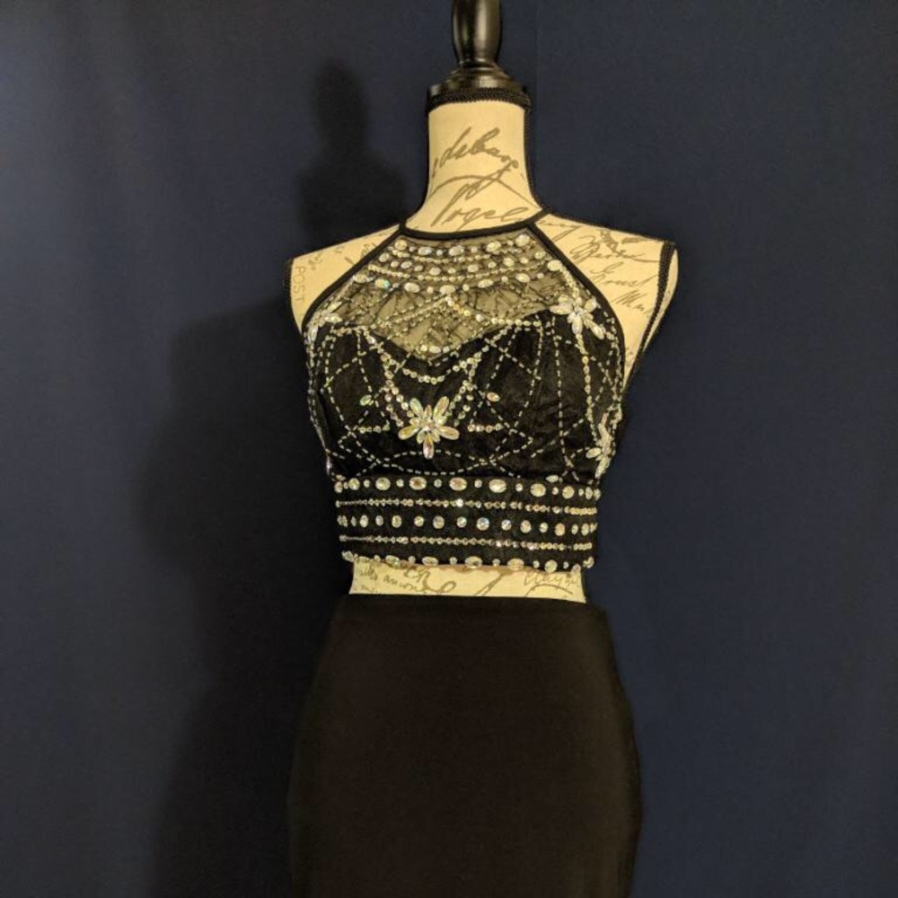 2 piece mini dress